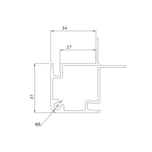Профиль с панельным замком PBP 130*25